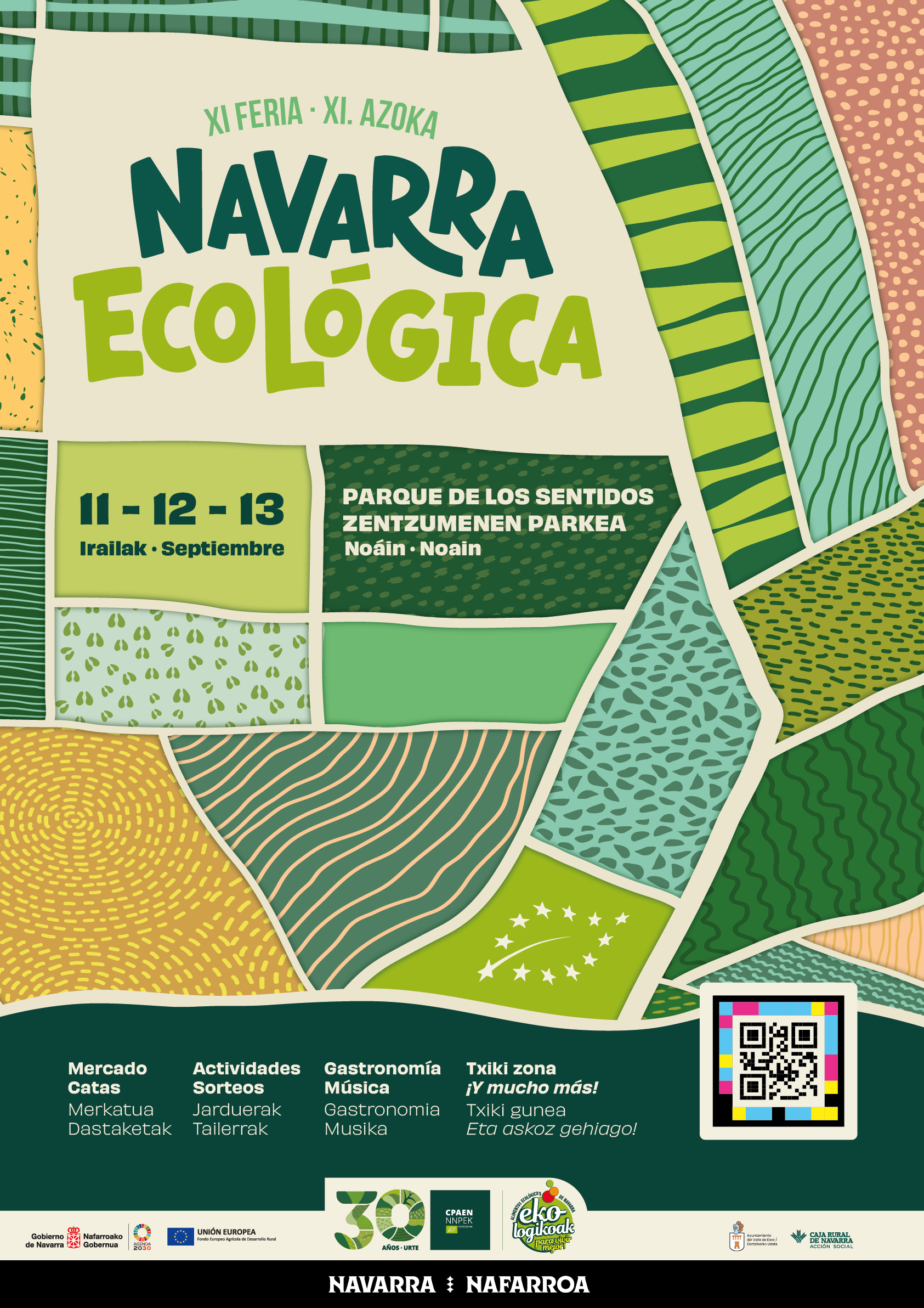 Cartel XI Feria Navarra Ecologica